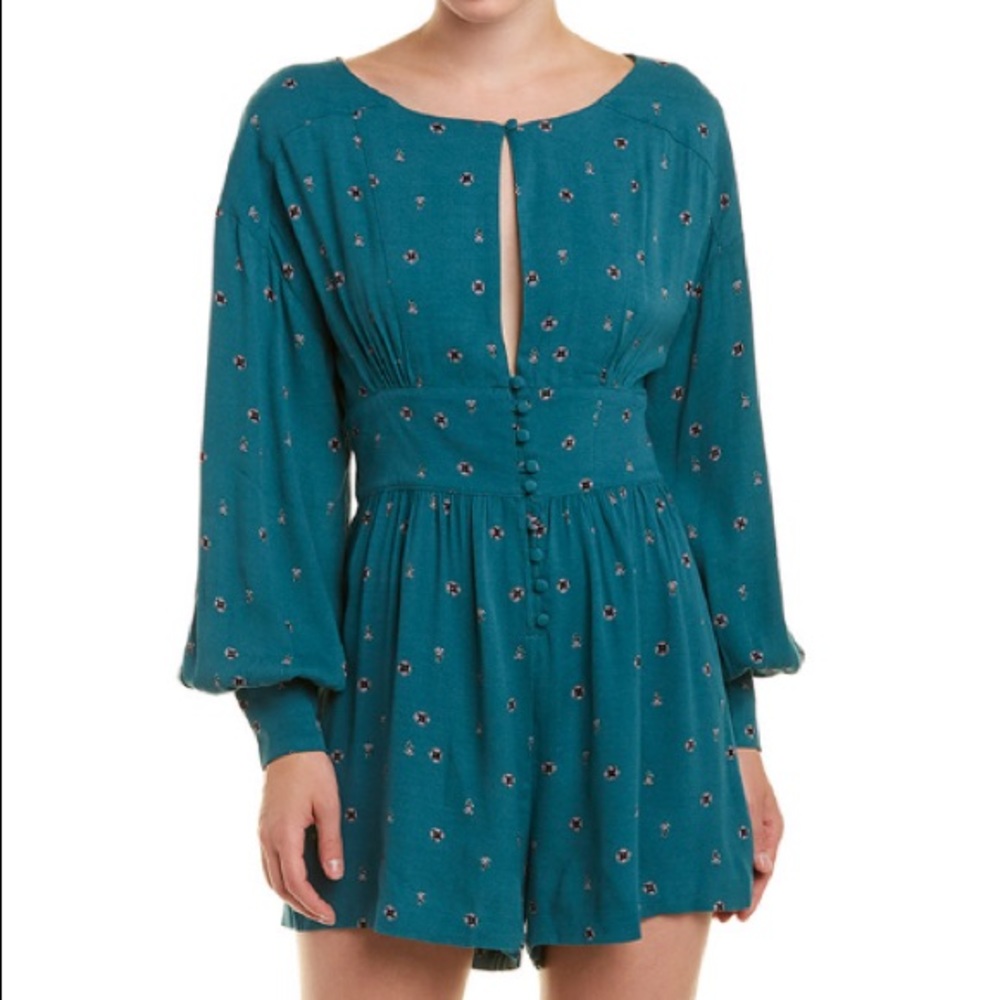 New free people love grows romper m
